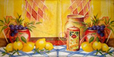 022 Zitronen, Orangen - 3-lagig